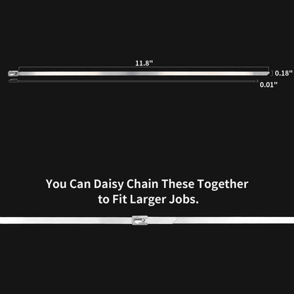 Stainless Steel Cabe Lock Ties (Pack of 10)