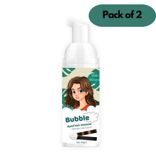 Bubble Dyed Hair Mousse 100gm Pack of 2