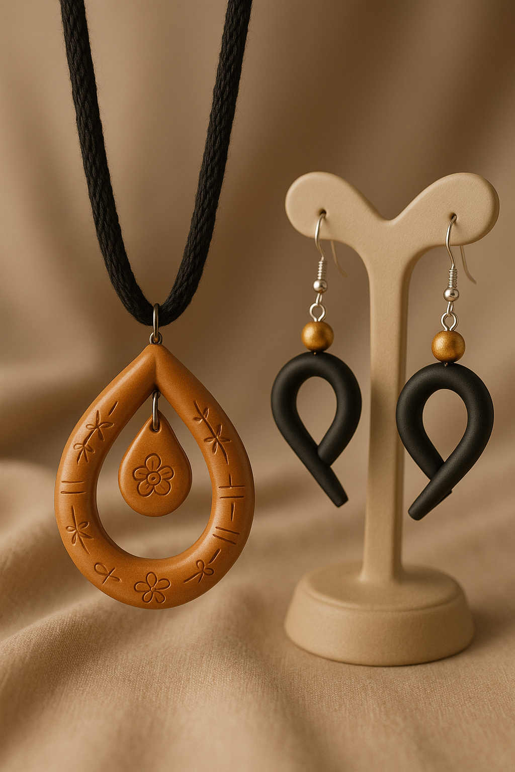 Handcrafted Terracotta Necklace Set