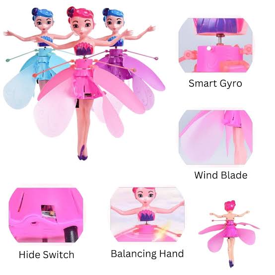 Flying Fairy Doll for Girls Princess Best Gift For Girl